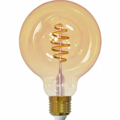 LED-lamppu Smart Globe 95 5,5 W kirkas, Amber E27, 350 lm, 1800-3000K