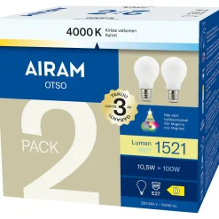 LED-lamppu A60 940 1521lm E27 FIL 2BX