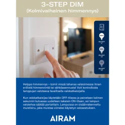 LED-lamppu Mainos 3-Step 4,5 W 2700K E14 470 lm