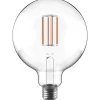 LED-lamppu 2,2 W G125 3000 K kirkas 470 lm E27