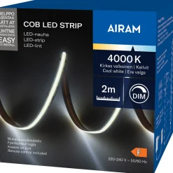 LED-nauha Airam COB Led strip 24V IP20 840 9W/m 2m