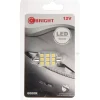 LED-polttimo C-Bright 12V SV8.5-8 valkoinen