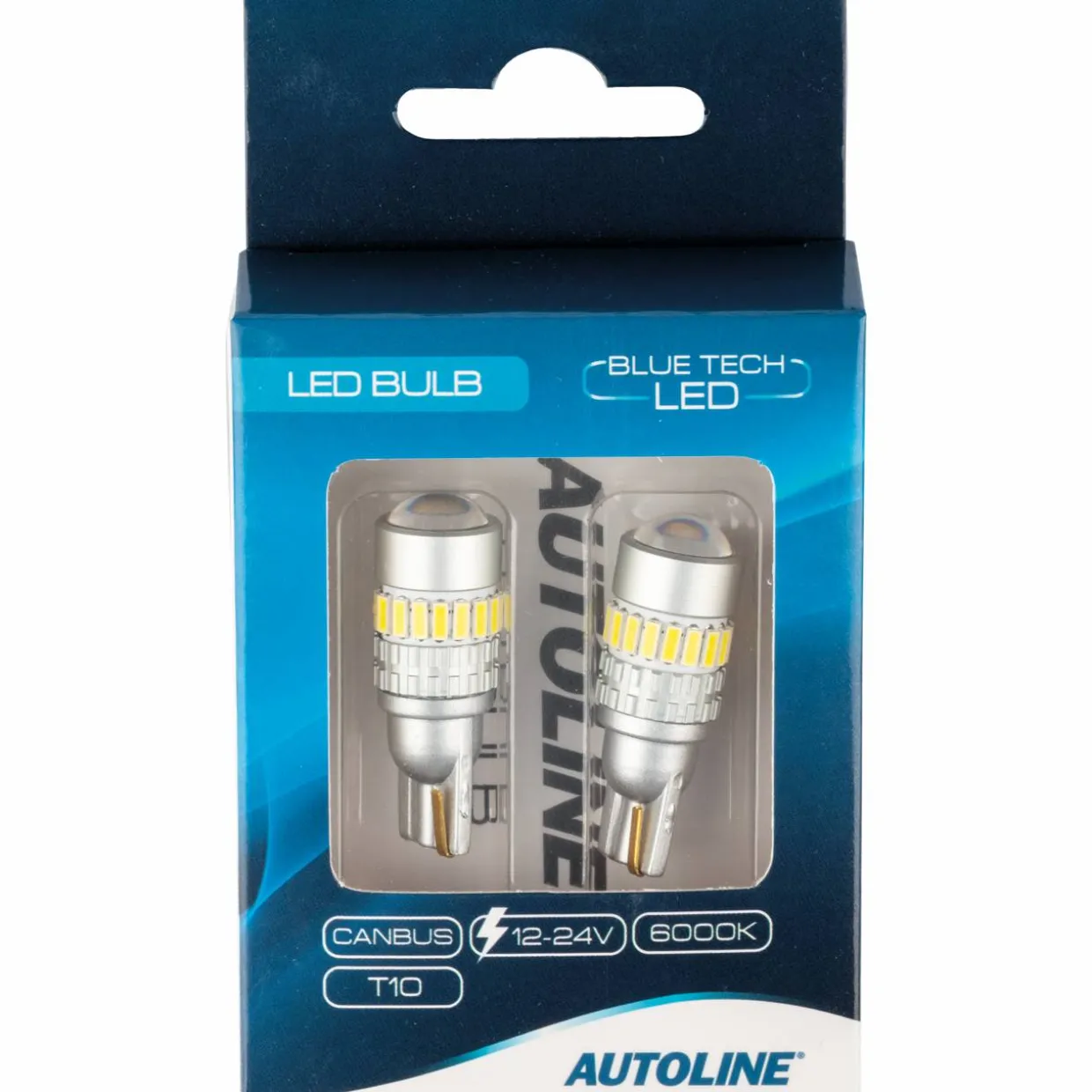 LED-polttimopari T10 6000 K Can Autoline Blue Tech