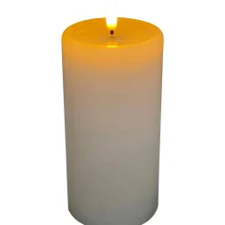 LED-pöytäkynttilä Kotikulta 15 cm valkoinen