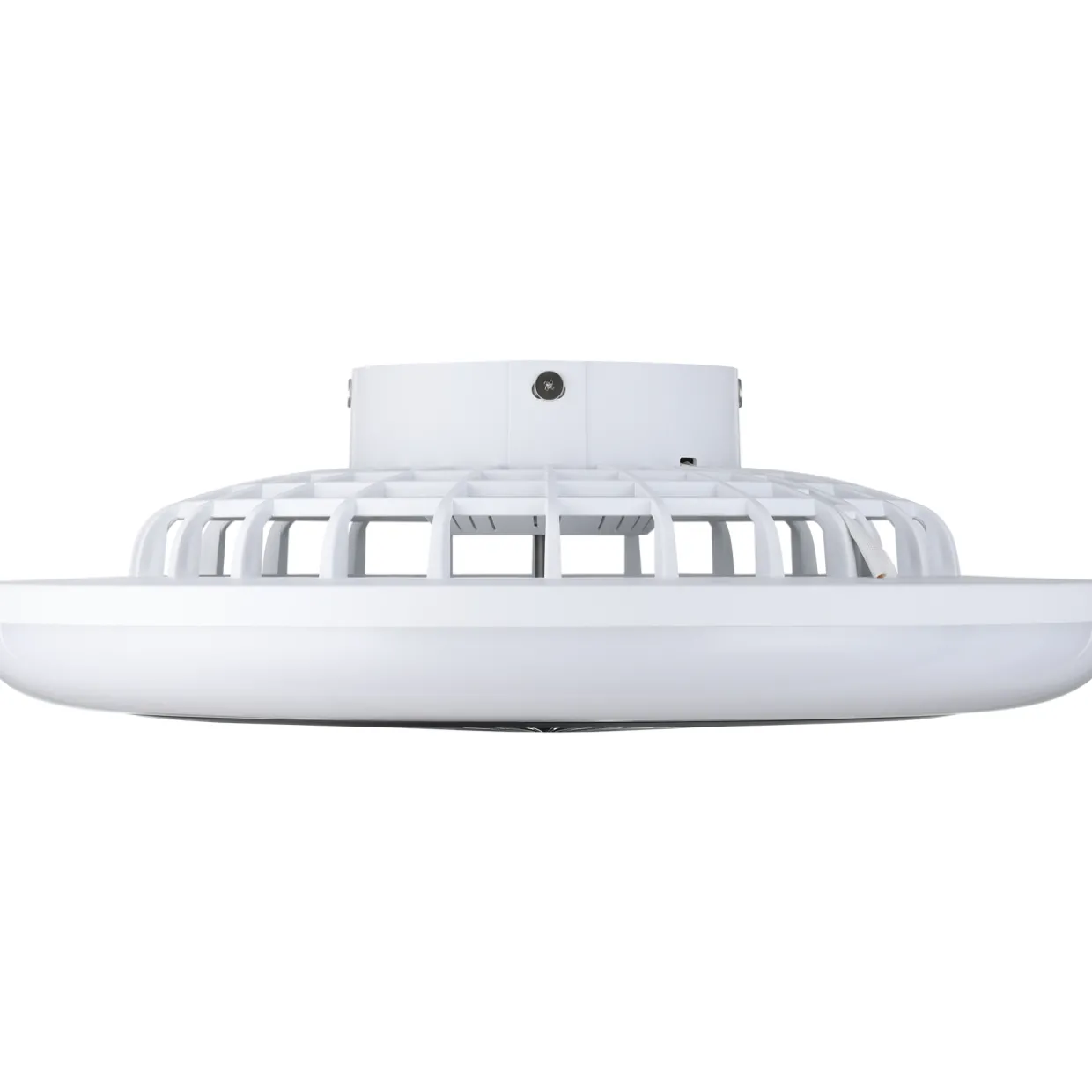 LED-tuuletinvalaisin Eglo Sayulita, valkoinen/harmaa