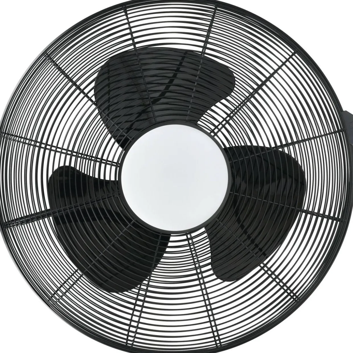 LED-tuuletinvalaisin Eglo Igeldo musta 15 W, IP20