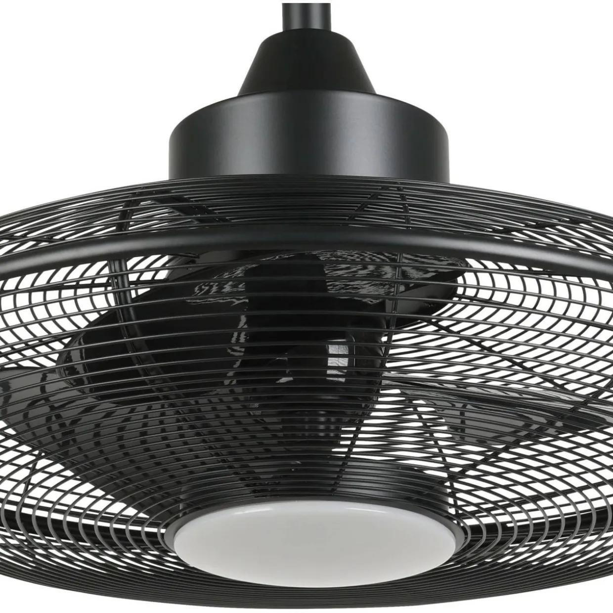 LED-tuuletinvalaisin Eglo Igeldo musta 15 W, IP20