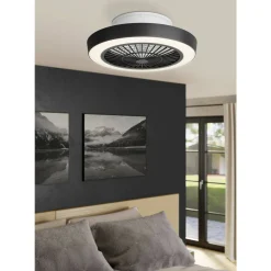 LED-tuuletinvalaisin Eglo Sazan 3 x 12,6 W, IP20