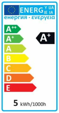 LED-vakiolamppu AMBER antiikki 4,5W 400lm E27 2200K kirkas