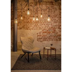 LED-vakiolamppu AMBER antiikki 4,5W 360lm E27 2200K kirkas himmennettävä