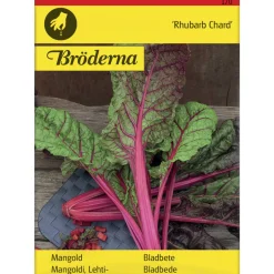 Lehtimangoldi Rhubarb Chard siemen Bröderna Nelsons