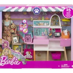 Leikkisetti Barbie eläintarvikekauppa
