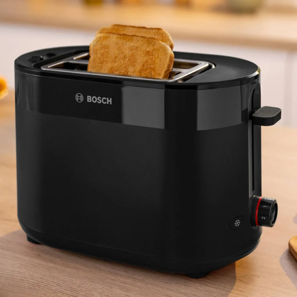 Leivänpaahdin Bosch MyMoment, musta