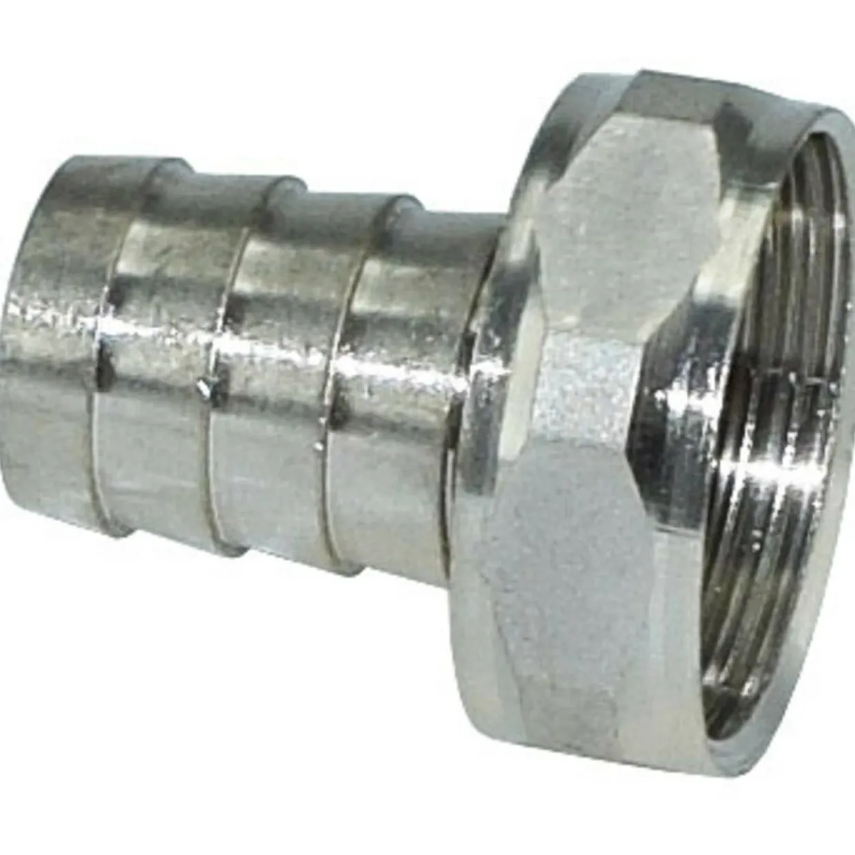 Letkuliitin 3/4"-16 kromattu