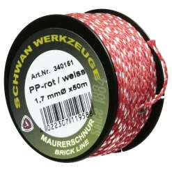 Linjalanka 1,7mm 50m punainen