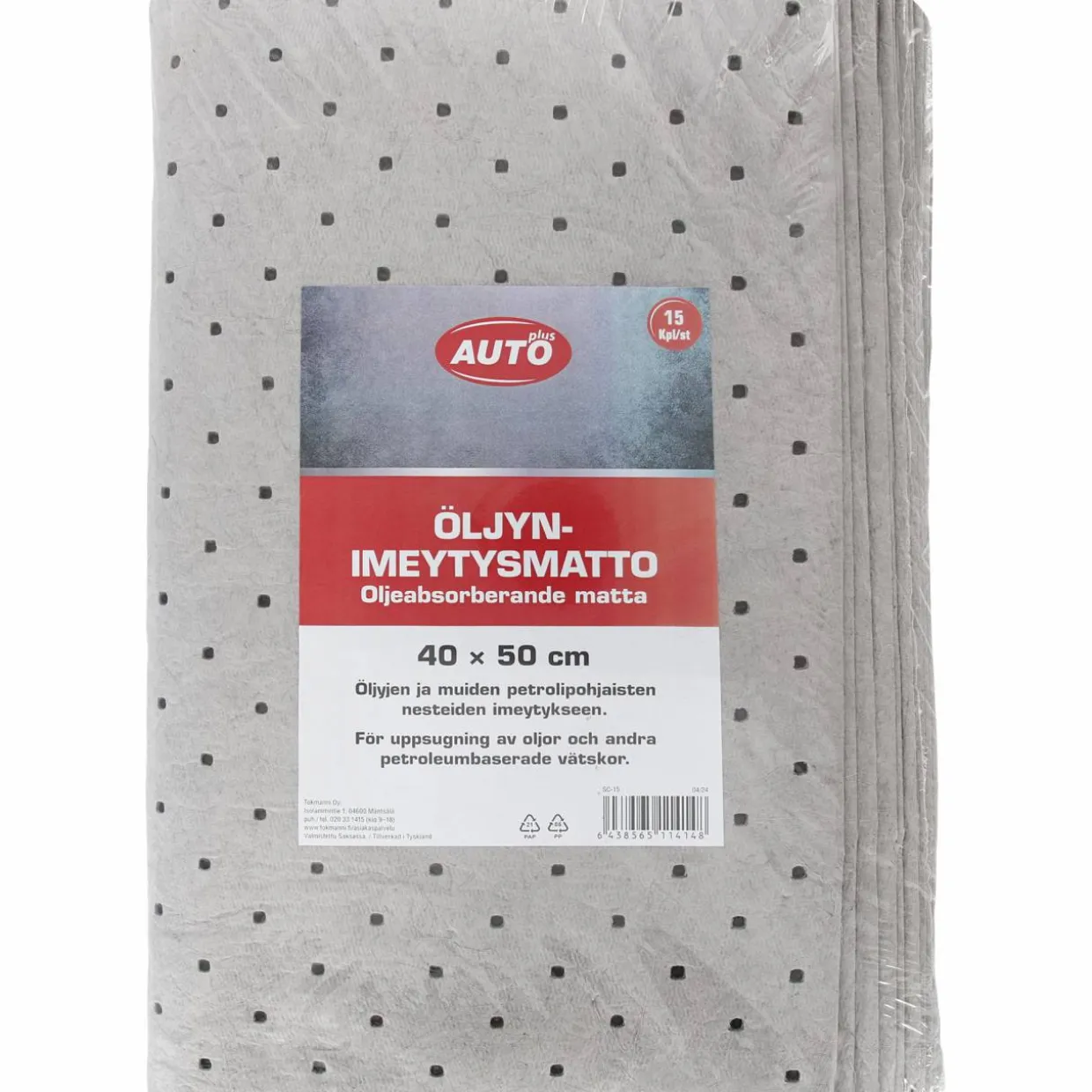 Öljynimeytysarkki Autoplus Universal harmaa