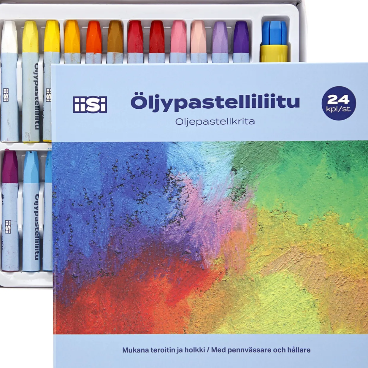 Öljypastelliliitu Iisi 24 kpl