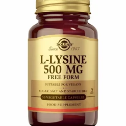 L-Lysiini Solgar 50 kpl 500 mg