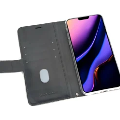 Lompakkolaukku Mobia iPhone 13 musta