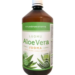 Luomu Aloe Vera Juoma Via Naturale 1 l