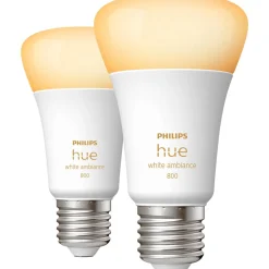 Älylamppu Philips Hue White Ambiance 6W A60 E27 2kpl