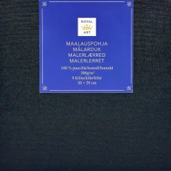 Maalauspohja Royal Art 20 x 20 cm musta