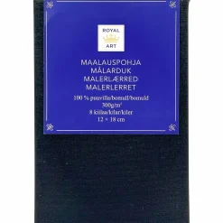 Maalauspohja Royal Art 12 x 18 cm musta
