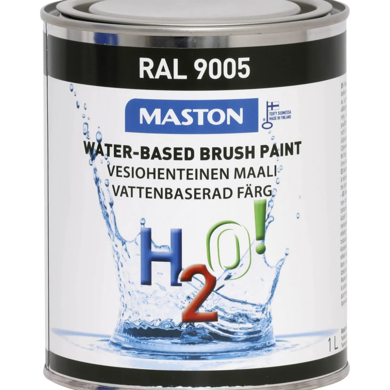 Maali 1 l H2O Colormix syvänmusta