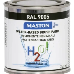 Maali 250 ml H2O Colormix syvänmusta