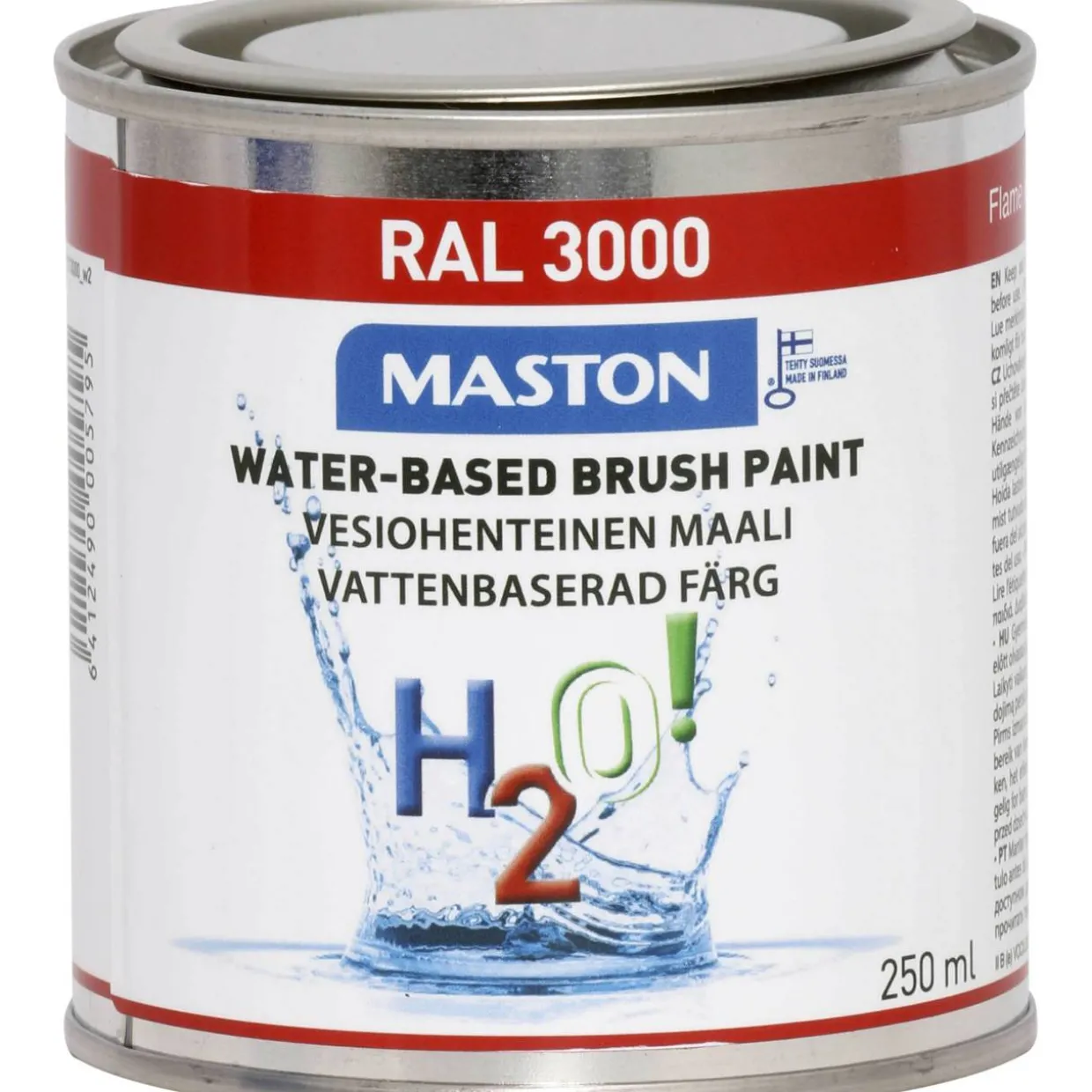 Maali 250 ml H2O Colormix tulenpunainen