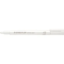 Maalikynä Staedtler valkoinen