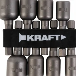 Magneettihylsysarja Kraft 8-os. 6-13mm