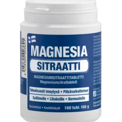 Magnesia Sitraatti 160 kpl 168 g