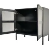Matala lasiovikaappi Tenstar 80 x 40 x 80 cm Siera musta