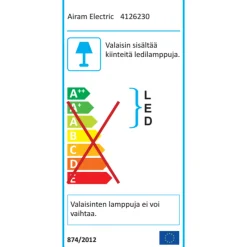 Matalarakenteinen yleisvalaisin Basic LED 18 W/840 2000 lm