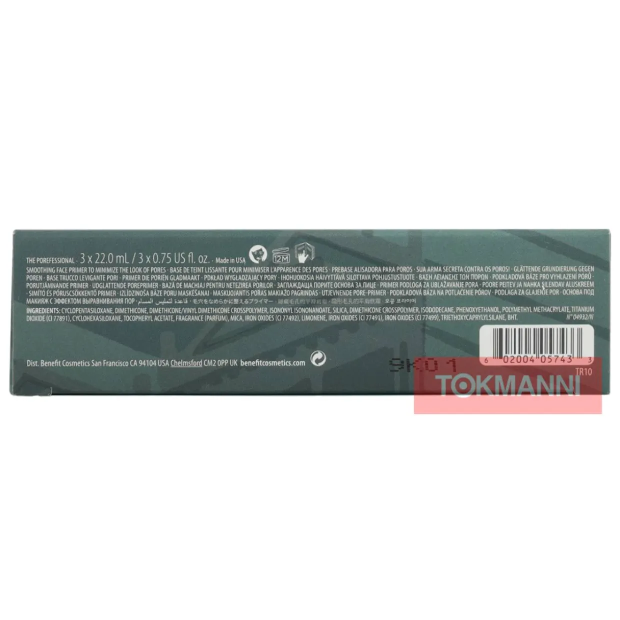 Matkasetti, Benefit 66 ml Passport To Porefection