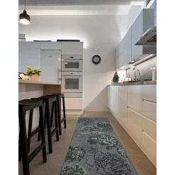 Matto Jysmä 80 x 150 cm Neilikat vihreä