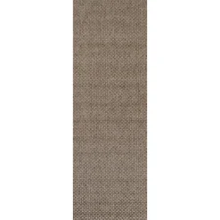 Matto Solina 80 x 250 cm Arda ruskea/tummanharmaa