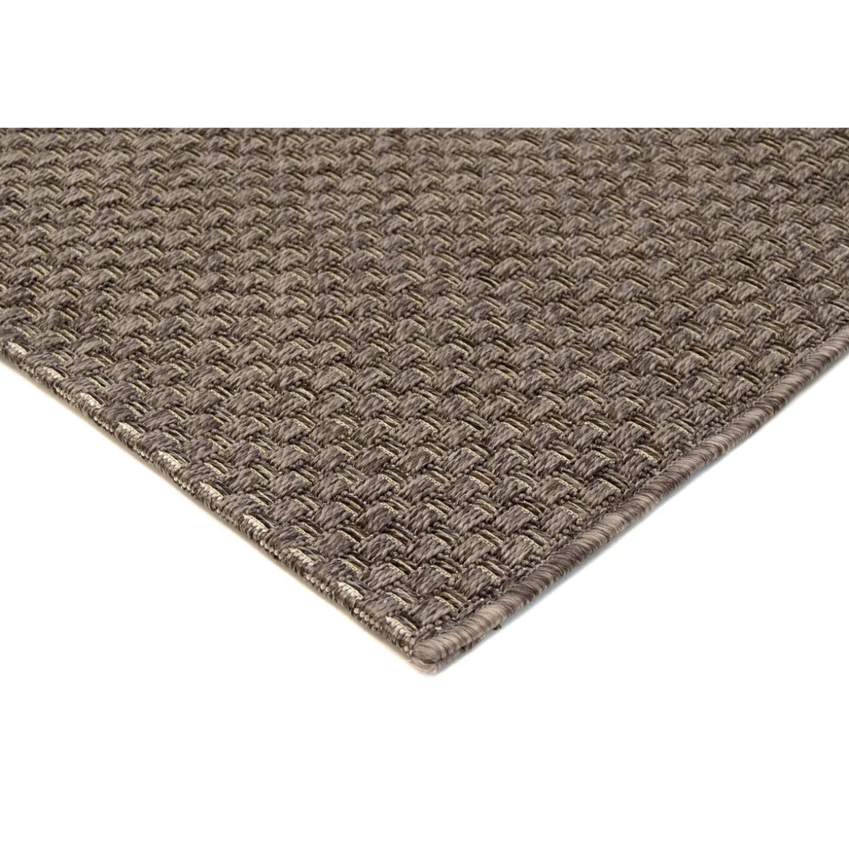 Matto Solina 80 x 250 cm Arda ruskea/tummanharmaa