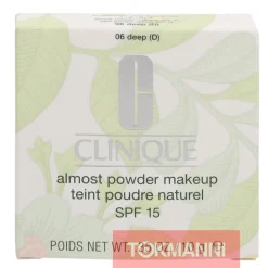 Meikkipuuteri, Clinique 10 g Almost Powder Make-Up SPF15 #06 Deep