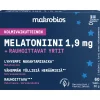 Melatoniini 1,9 mg Makrobios 60 kpl 30 g +rauhoittavat yrtit