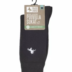 Miesten puuvillasukat Black Horse 2 pr/pkt