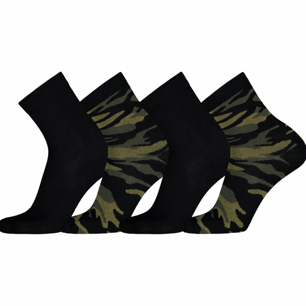 Miesten sukat Force New Attitude 4 pr/pkt camo