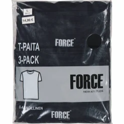 Miesten T-paita Force New Attitude Pete 3 kpl/pkt