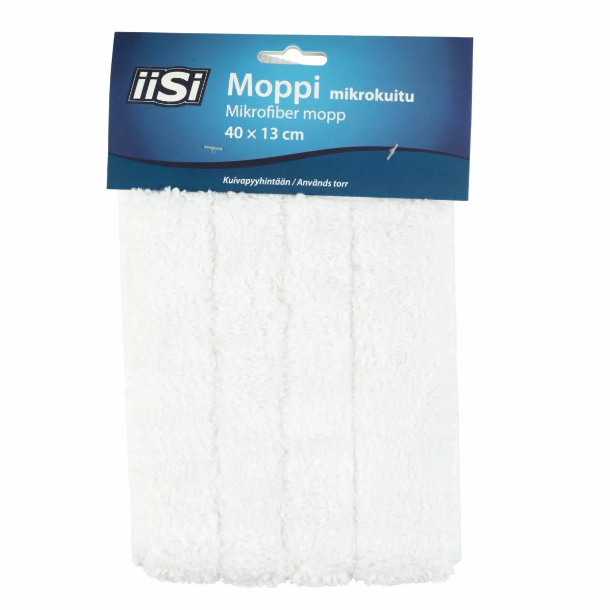 Mikrokuituliina levymoppiin, kuivaan pyyhintään