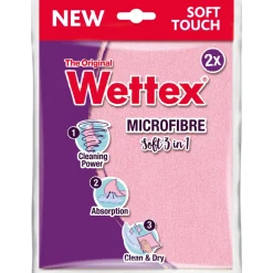 Mikrokuituliina Wettex 2 kpl Microfiber Soft 3in1