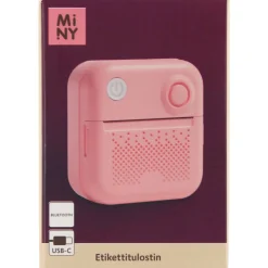 Minilämpötulostin Miny vaaleanpunainen