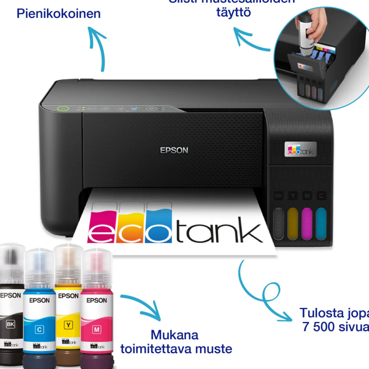 Monitoimitulostin Epson EcoTank ET-2864