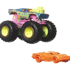Monsterauto ja pikkuauto Hot Wheels