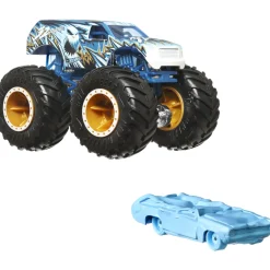 Monsterauto ja pikkuauto Hot Wheels